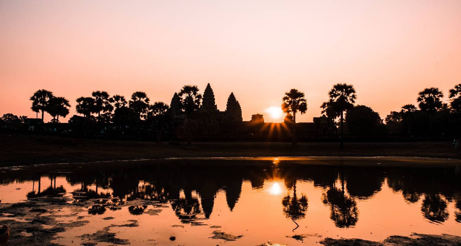 Sunrise over Angkor Wat, Cambodia